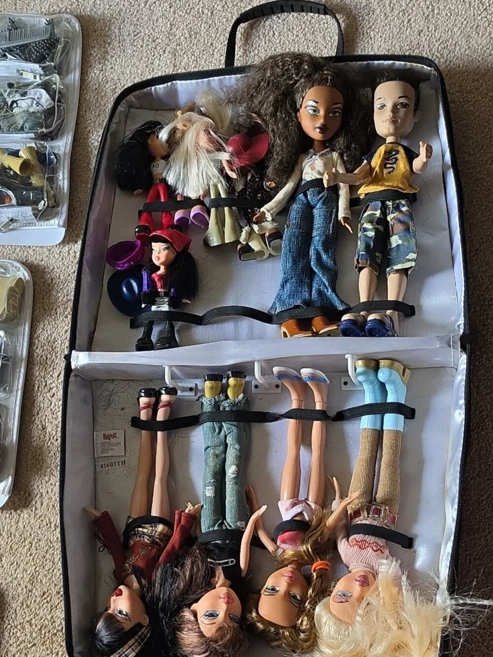 Vintage Original Doll Collection - Complete lot with original case